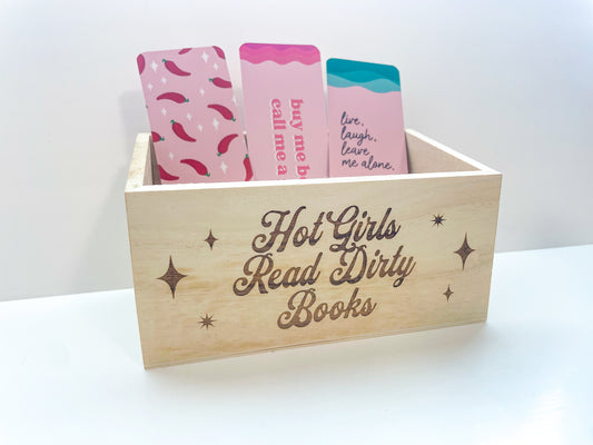 Hot Girls Read Dirty Books - Bookmark Keeper