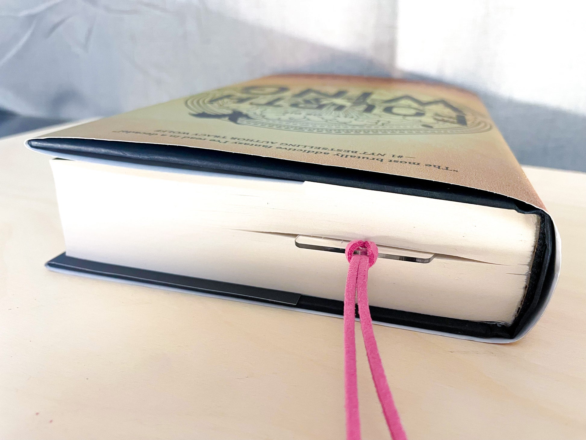 Buy Me Books And Bend Me Over - Frosted Wavy Bookmark – Kins Bins