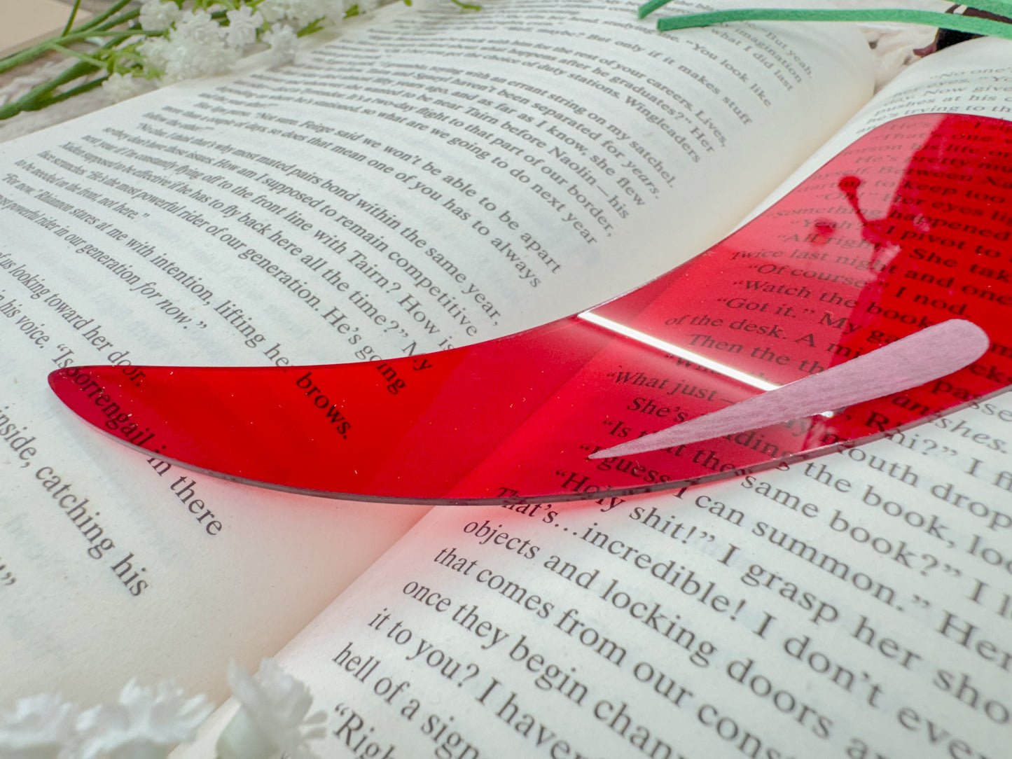 Spicy Pepper - Red Acrylic Bookmark